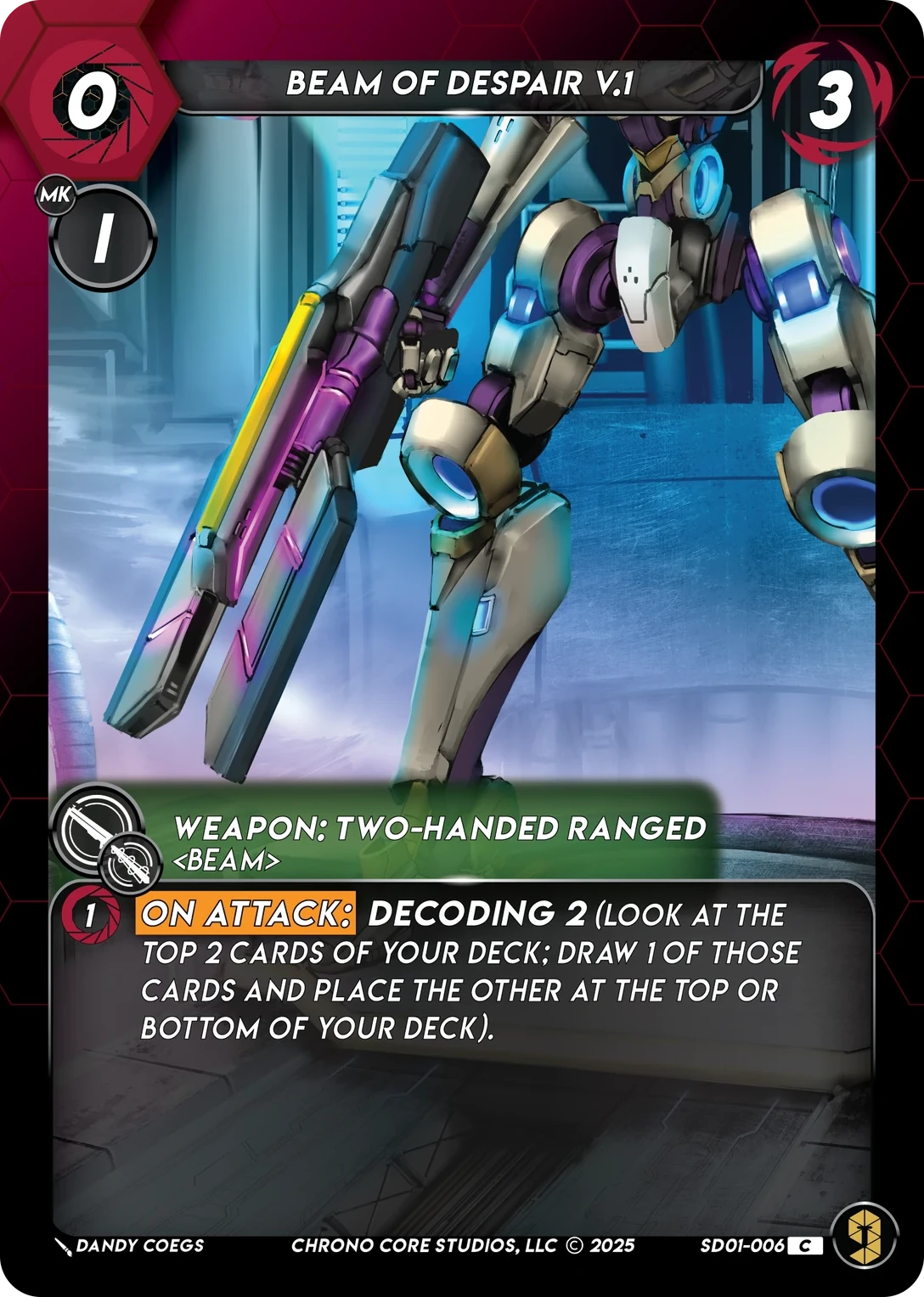 Beam Of Despair V.1 — Standard
