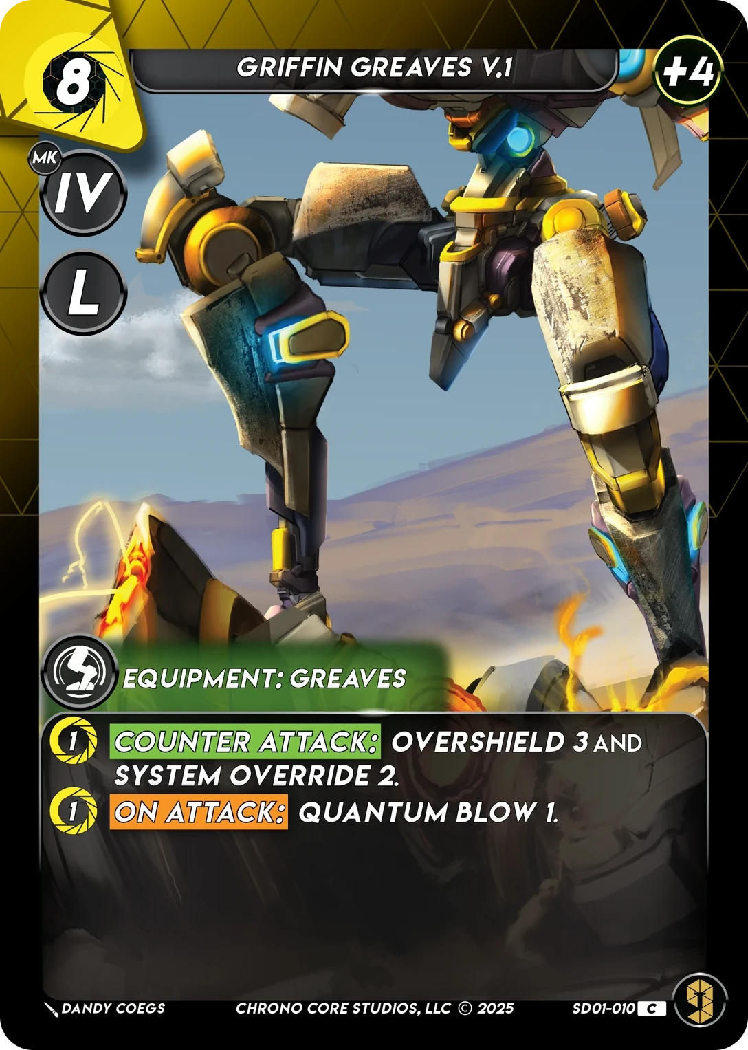 Griffin Greaves V.1 — Standard