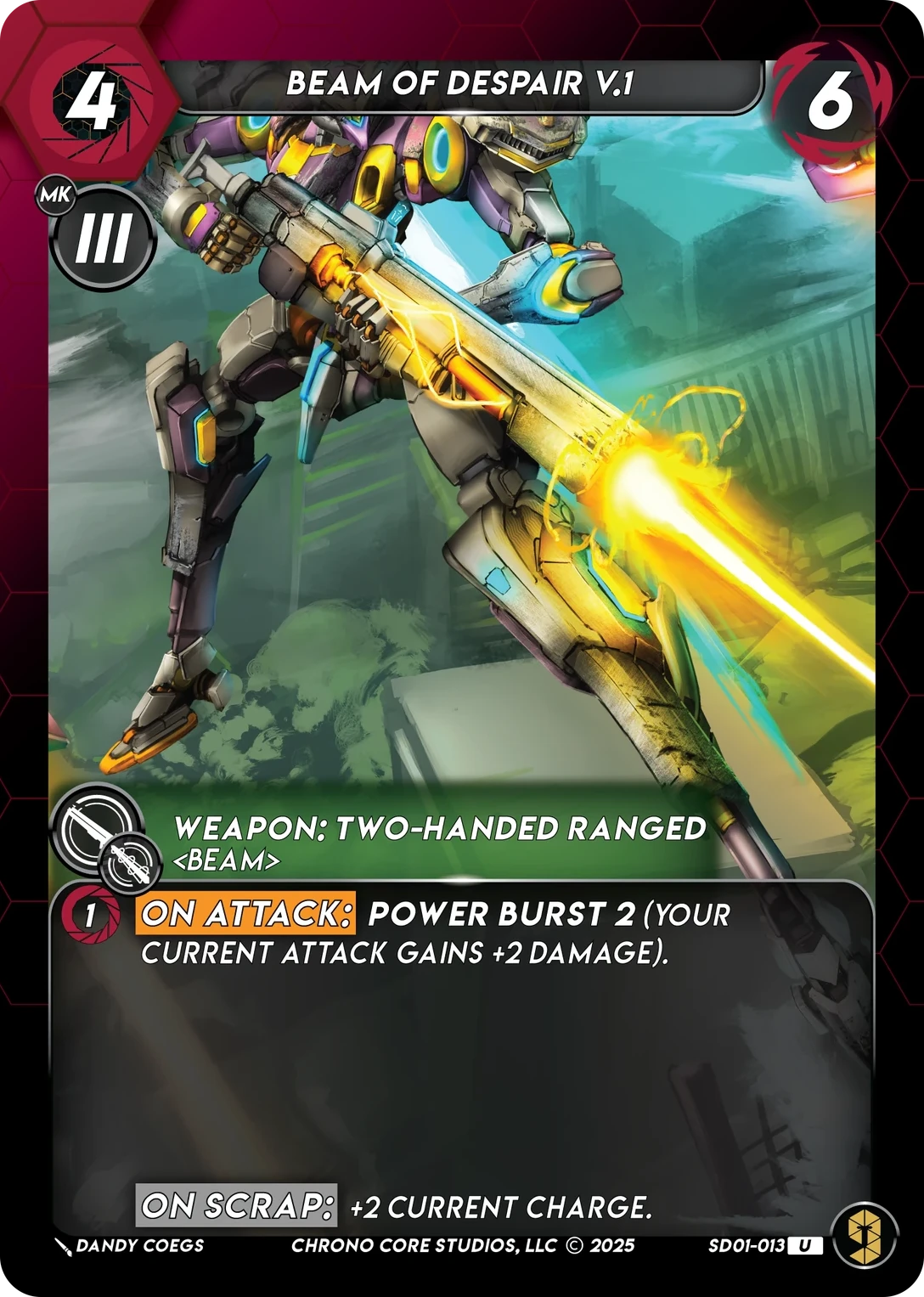 Beam Of Despair V.1 — Standard
