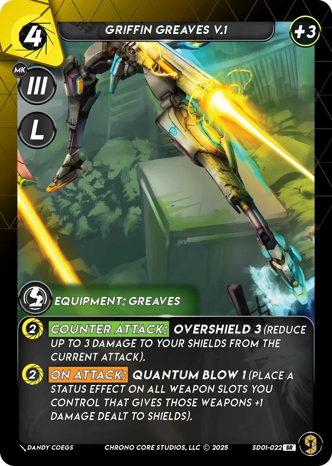 Griffin Greaves V.1 — Standard