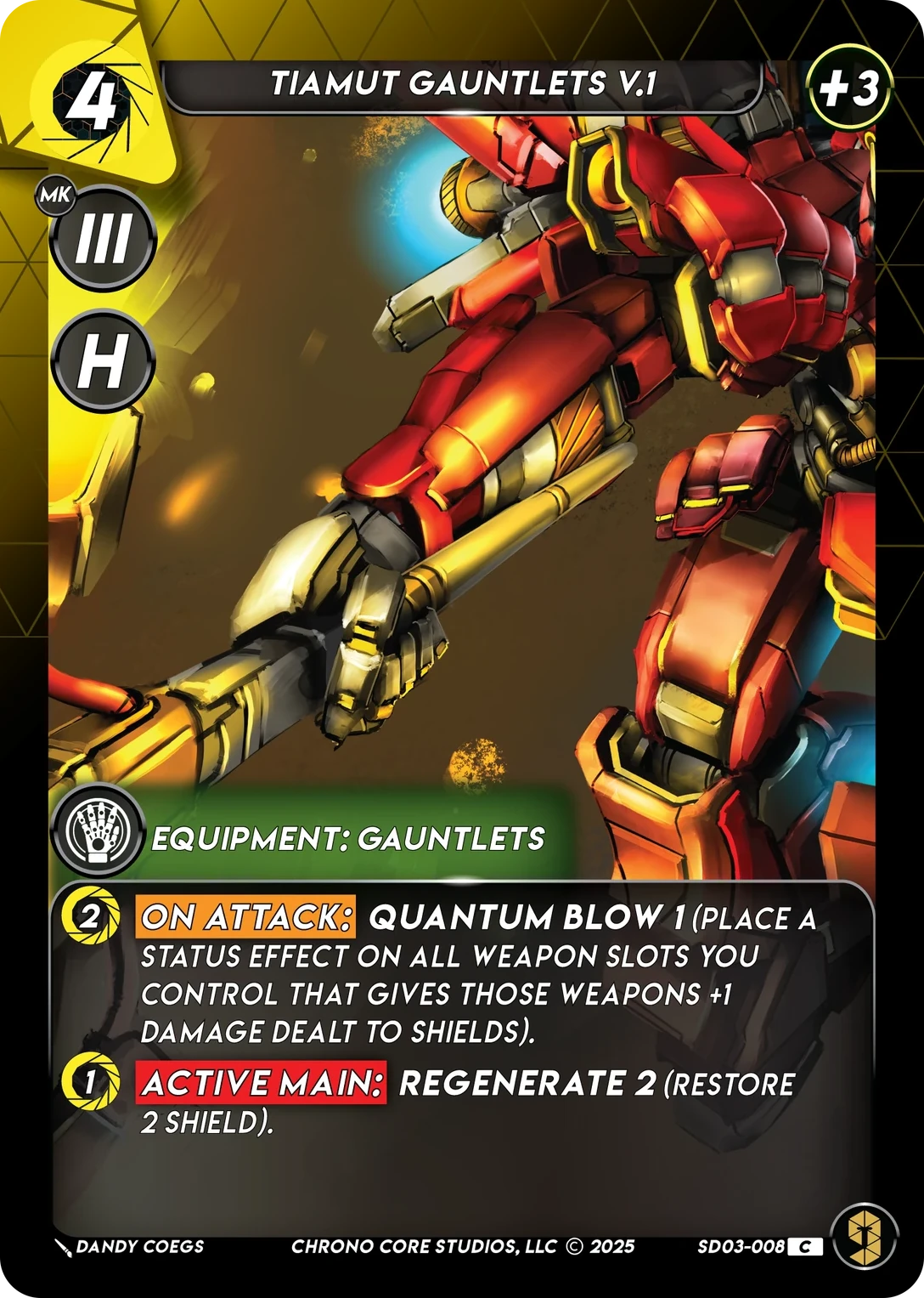 Tiamut Gauntlets V.1 — Standard