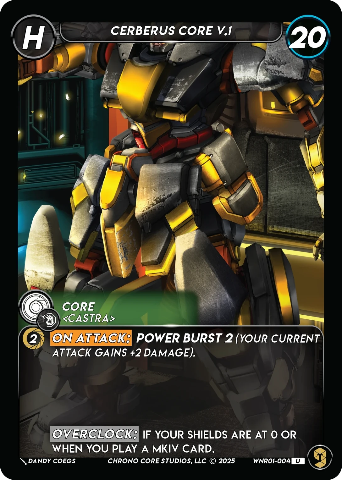Cerberus Core V.1 — Standard