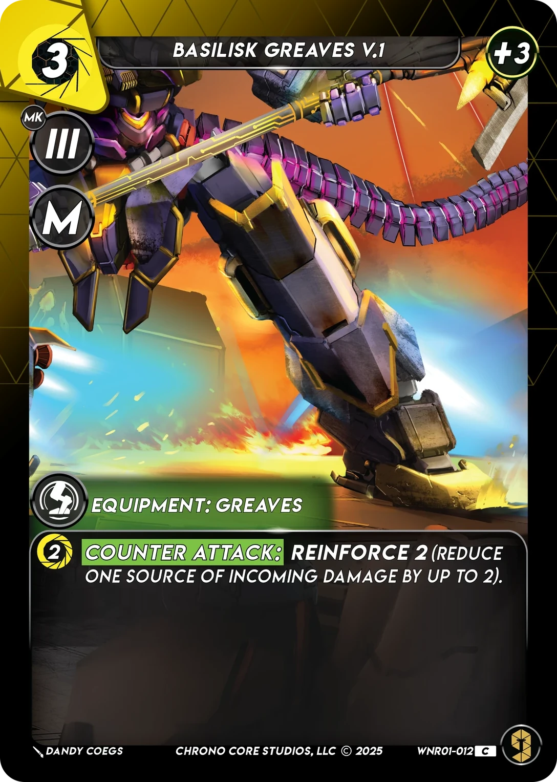 Basilisk Greaves V.1 — Standard