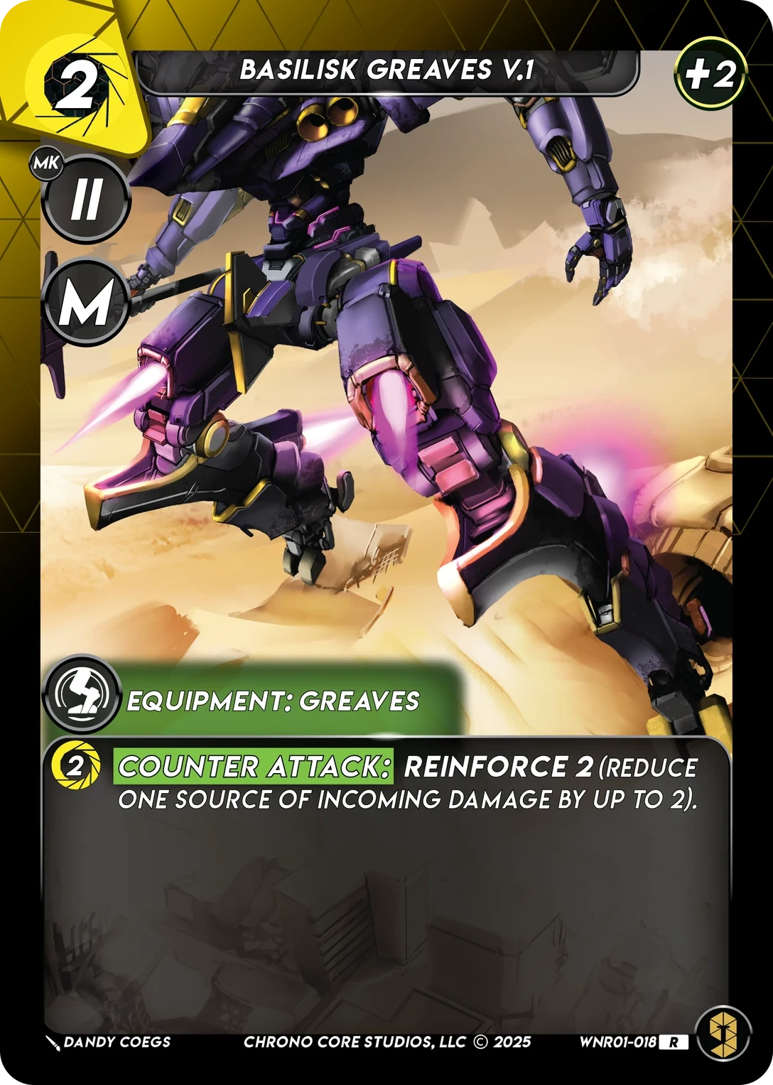 Basilisk Greaves V.1 — Standard