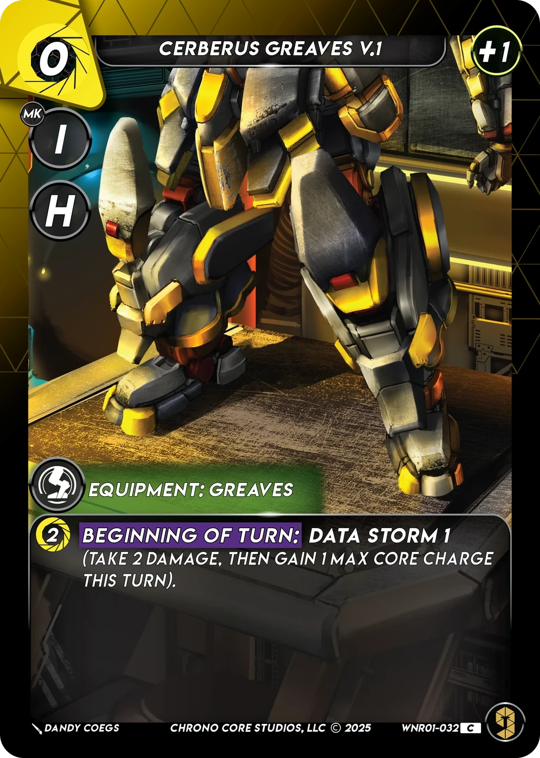 Cerberus Greaves V.1 — Standard