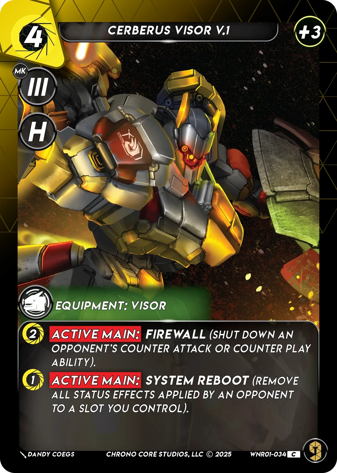 Cerberus Visor V.1 — Standard