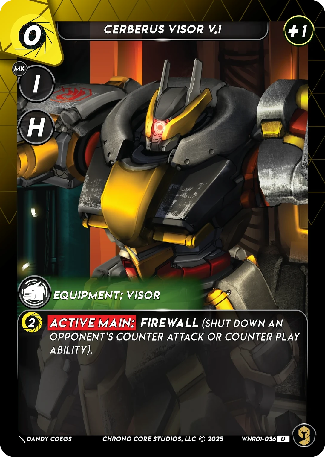 Cerberus Visor V.1 — Standard