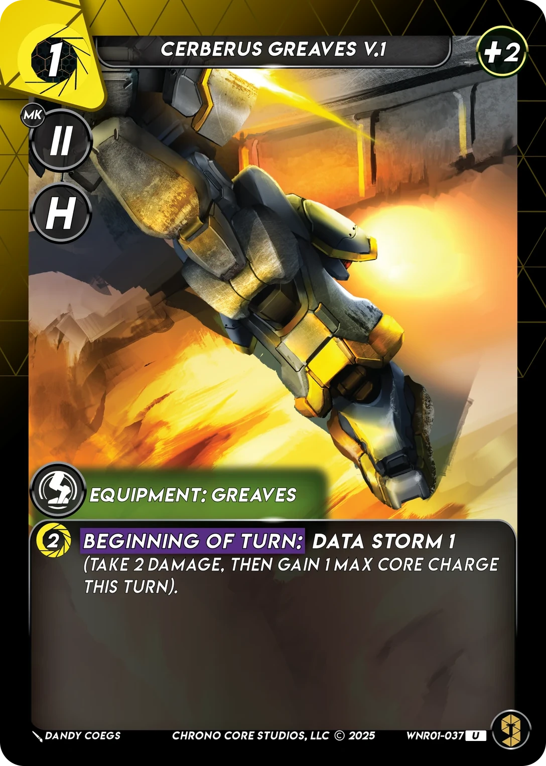 Cerberus Greaves V.1 — Standard