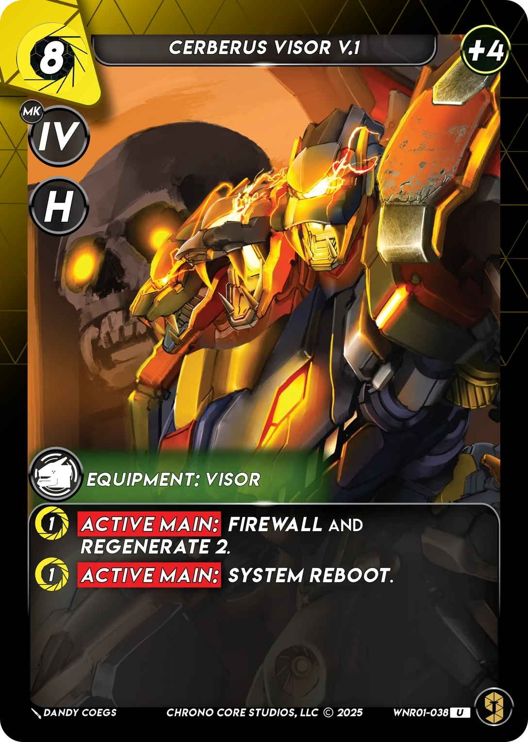Cerberus Visor V.1 — Standard