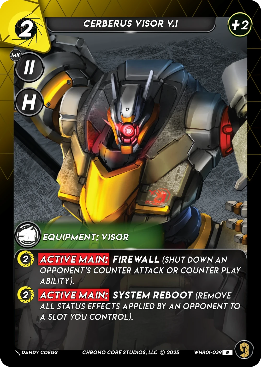Cerberus Visor V.1 — Standard