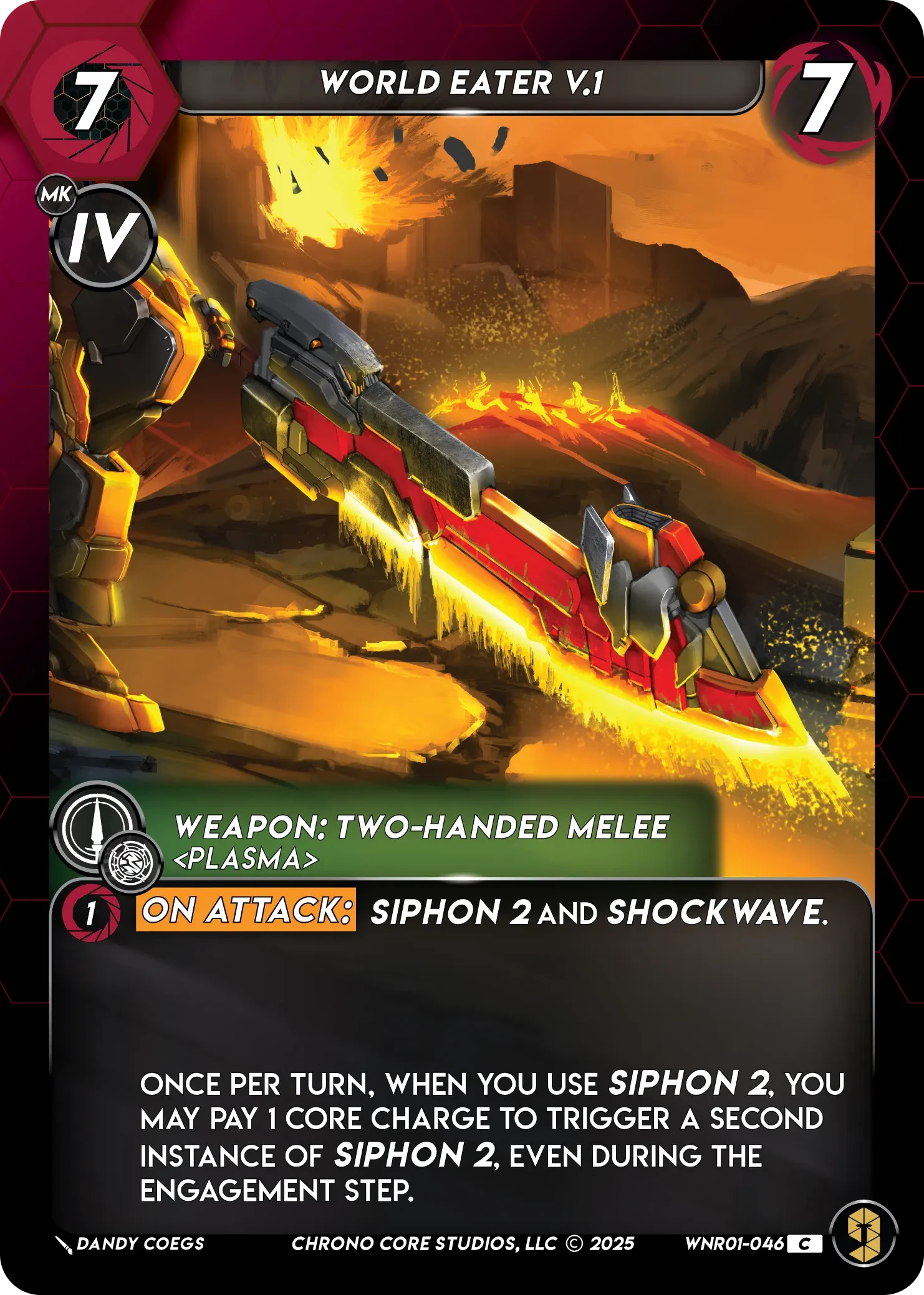World Eater V.1 — Standard