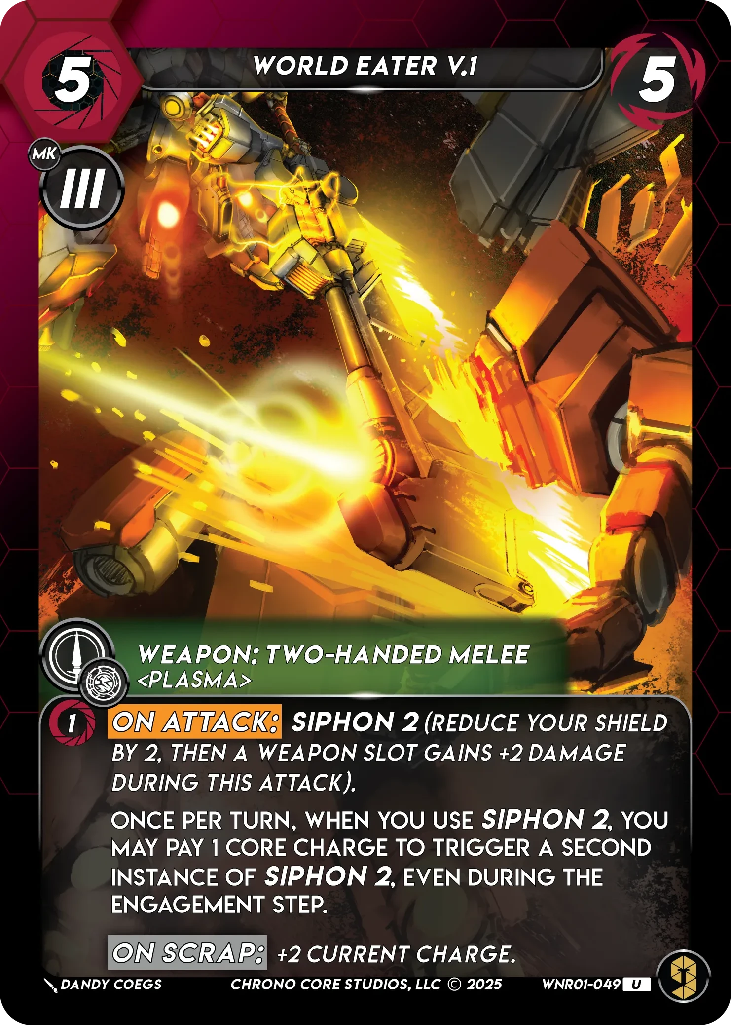World Eater V.1 — Standard