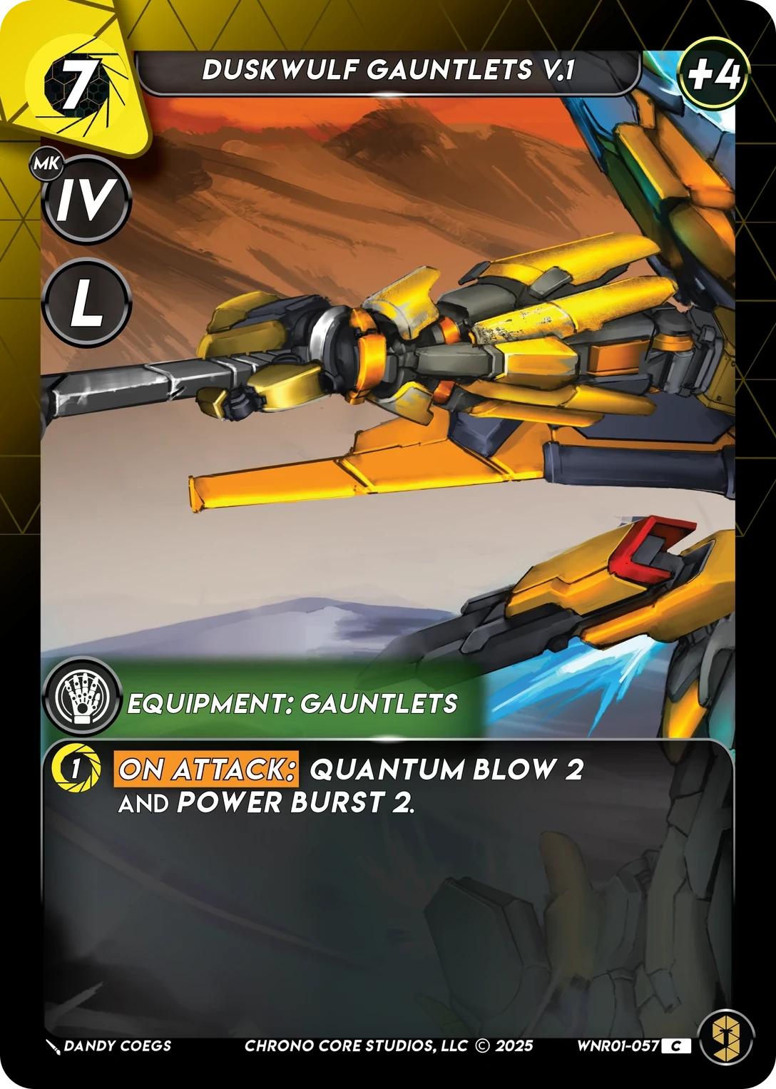 Duskwulf Gauntlets V.1 — Standard