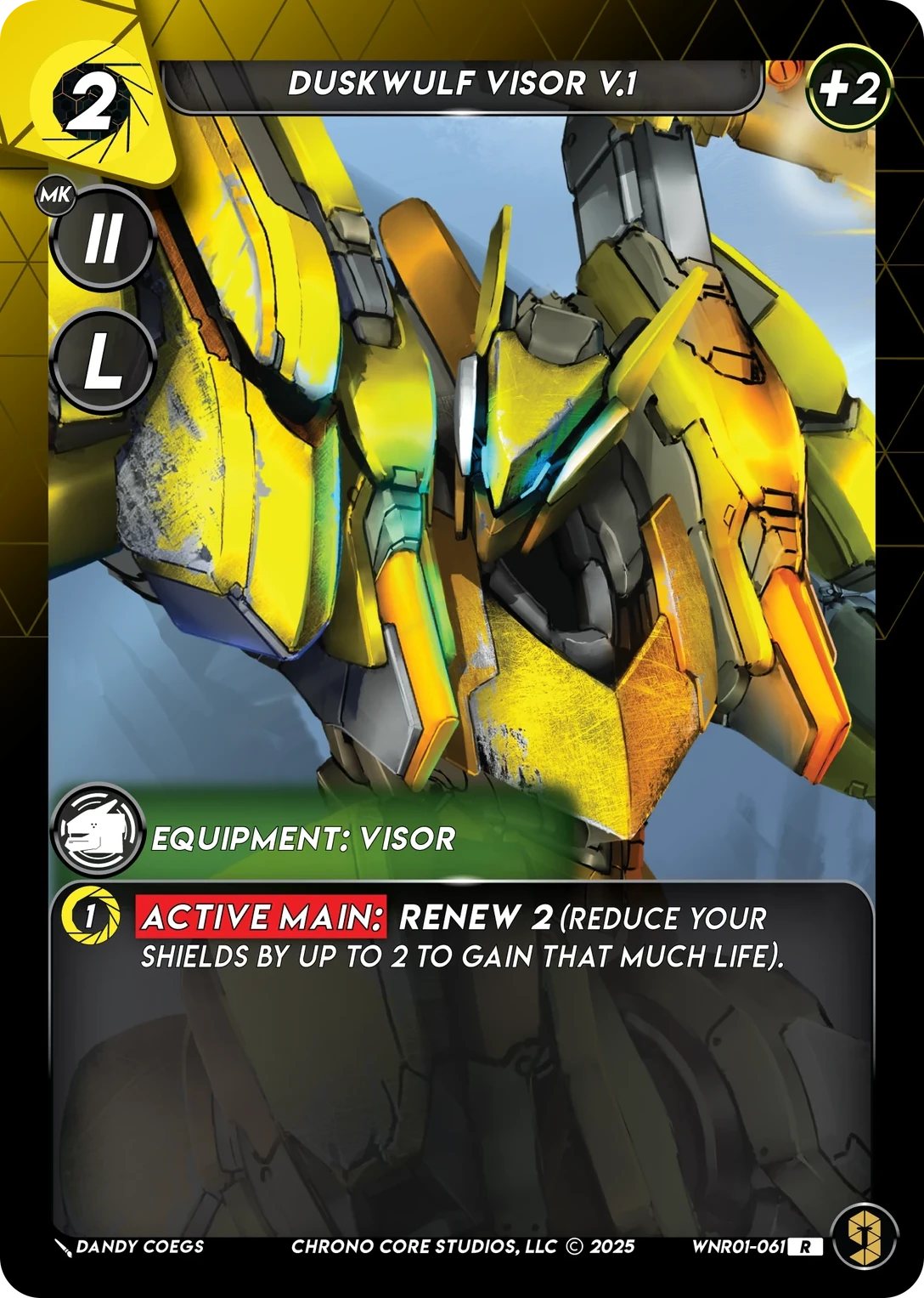Duskwulf Visor V.1 — Standard