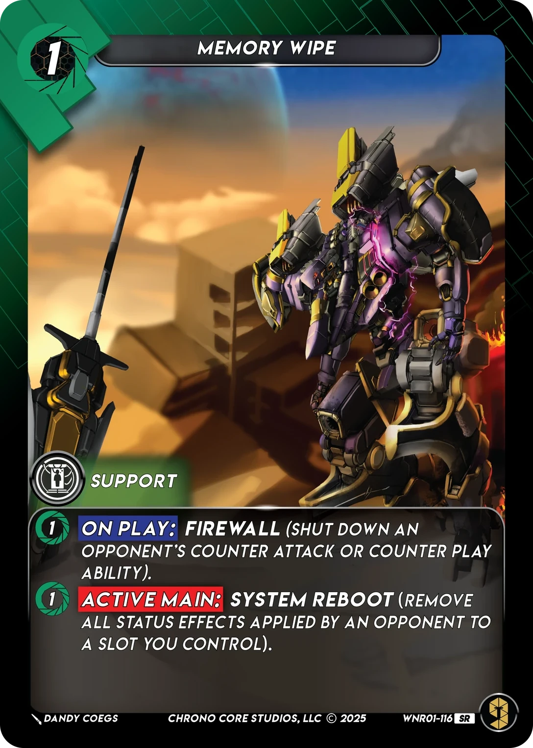 Memory Wipe — Standard